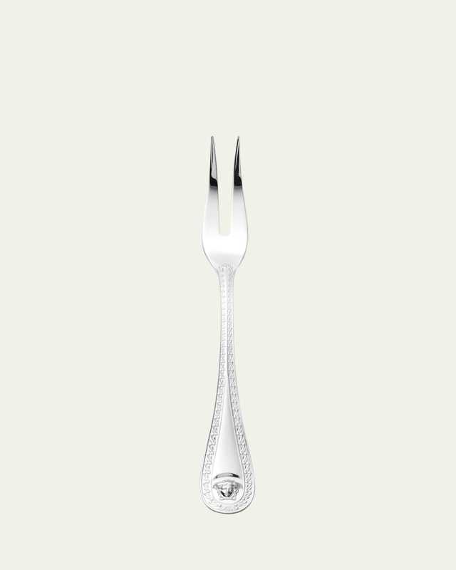 Medusa Silver-Plated Meat Fork